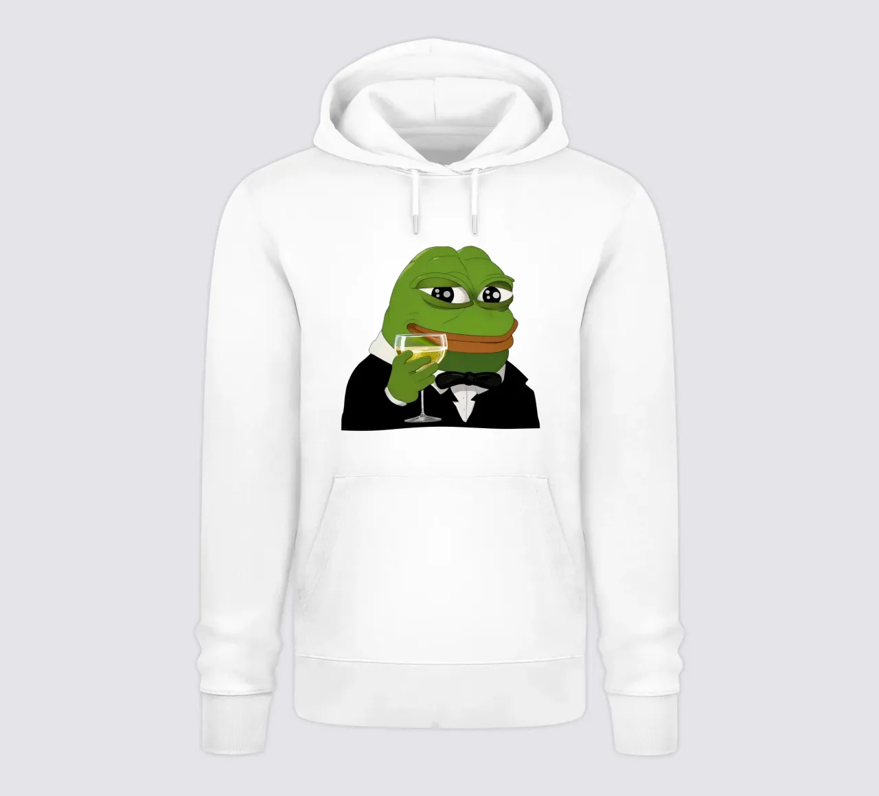 Pepe Frog Cheers Meme Art felpa con cappuccio da Lootprint
