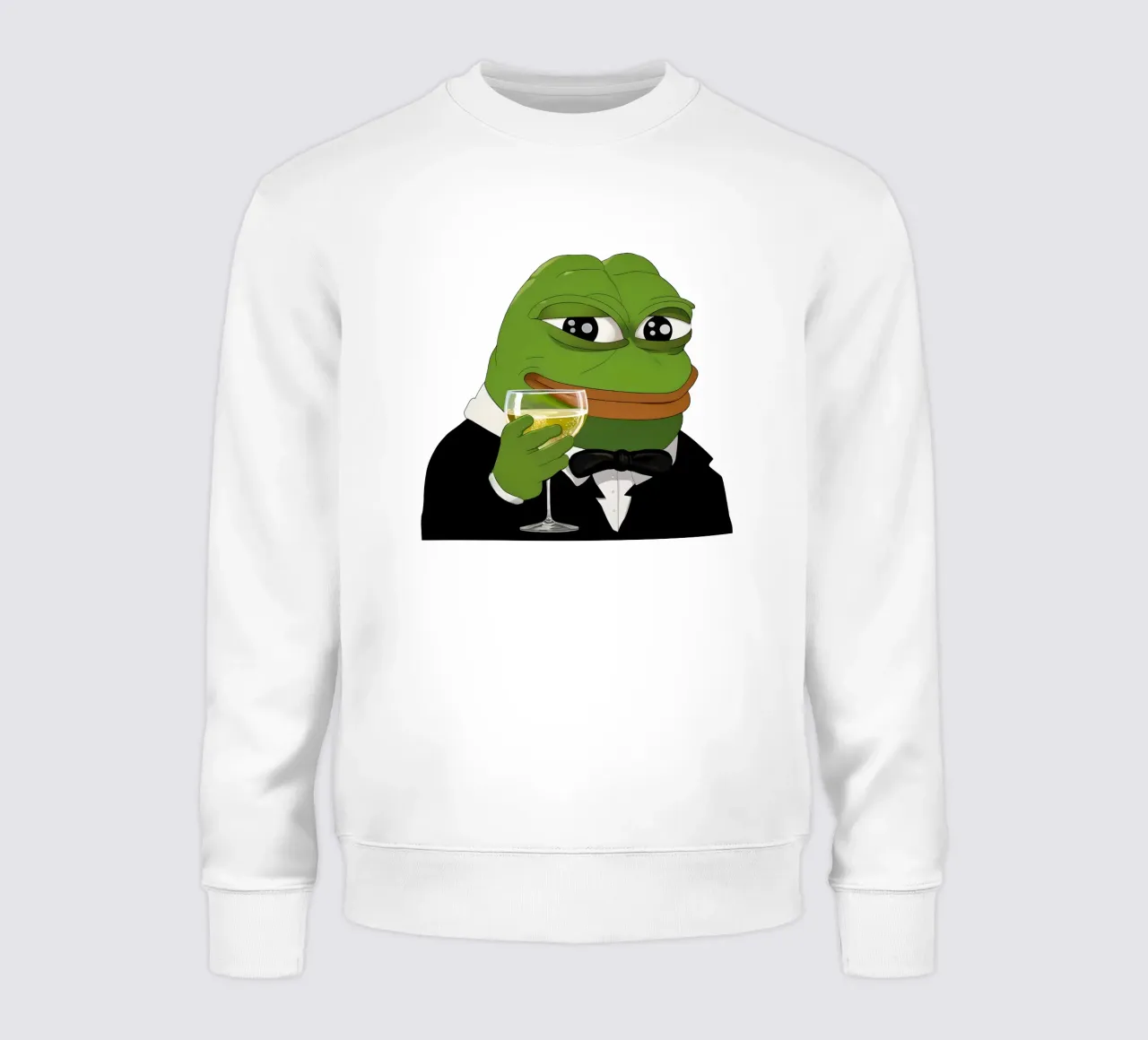 Pepe Frog Cheers Meme Art felpa da Lootprint