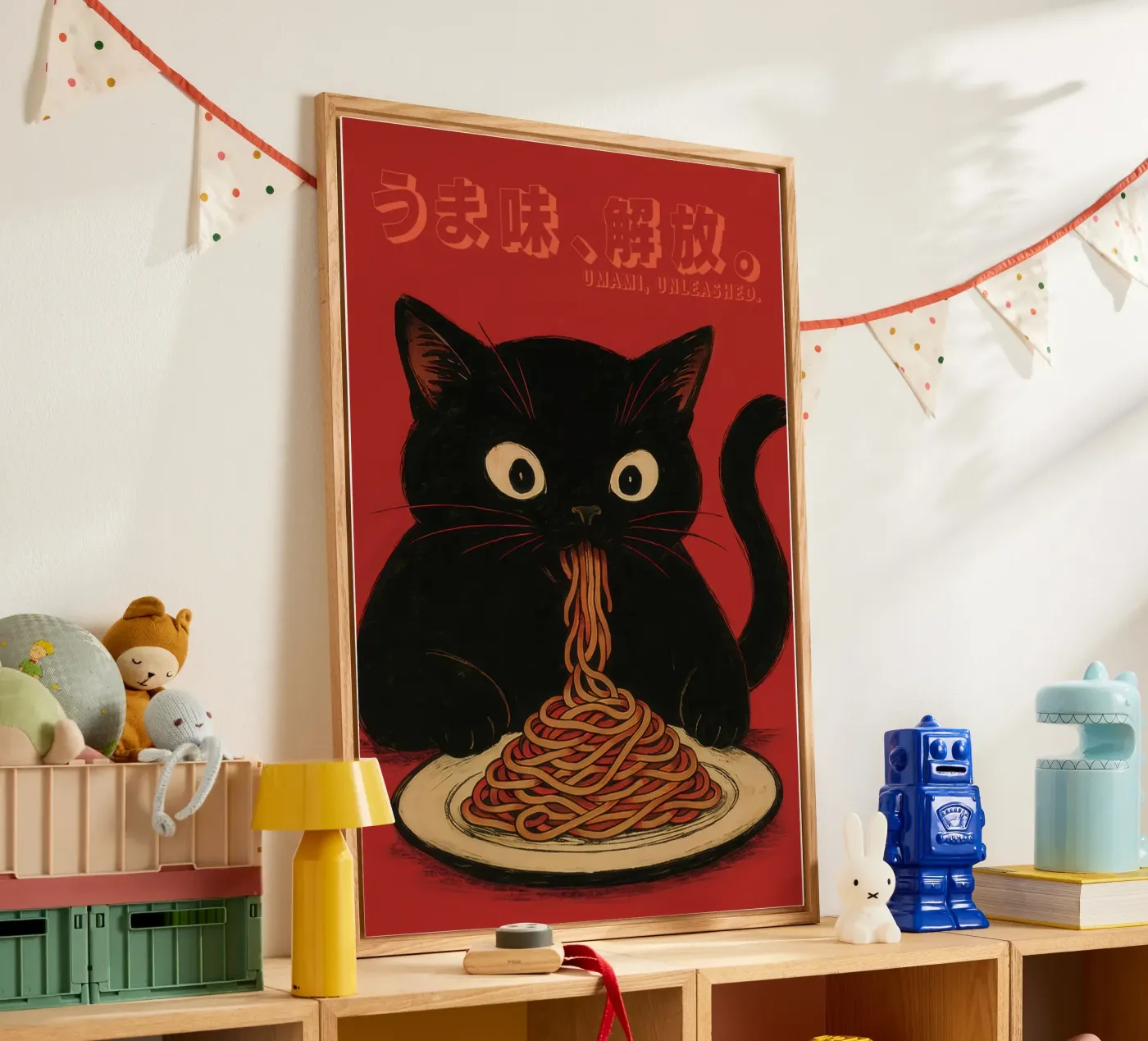 Noodle Mischief Acryl-Glas von Slaylove