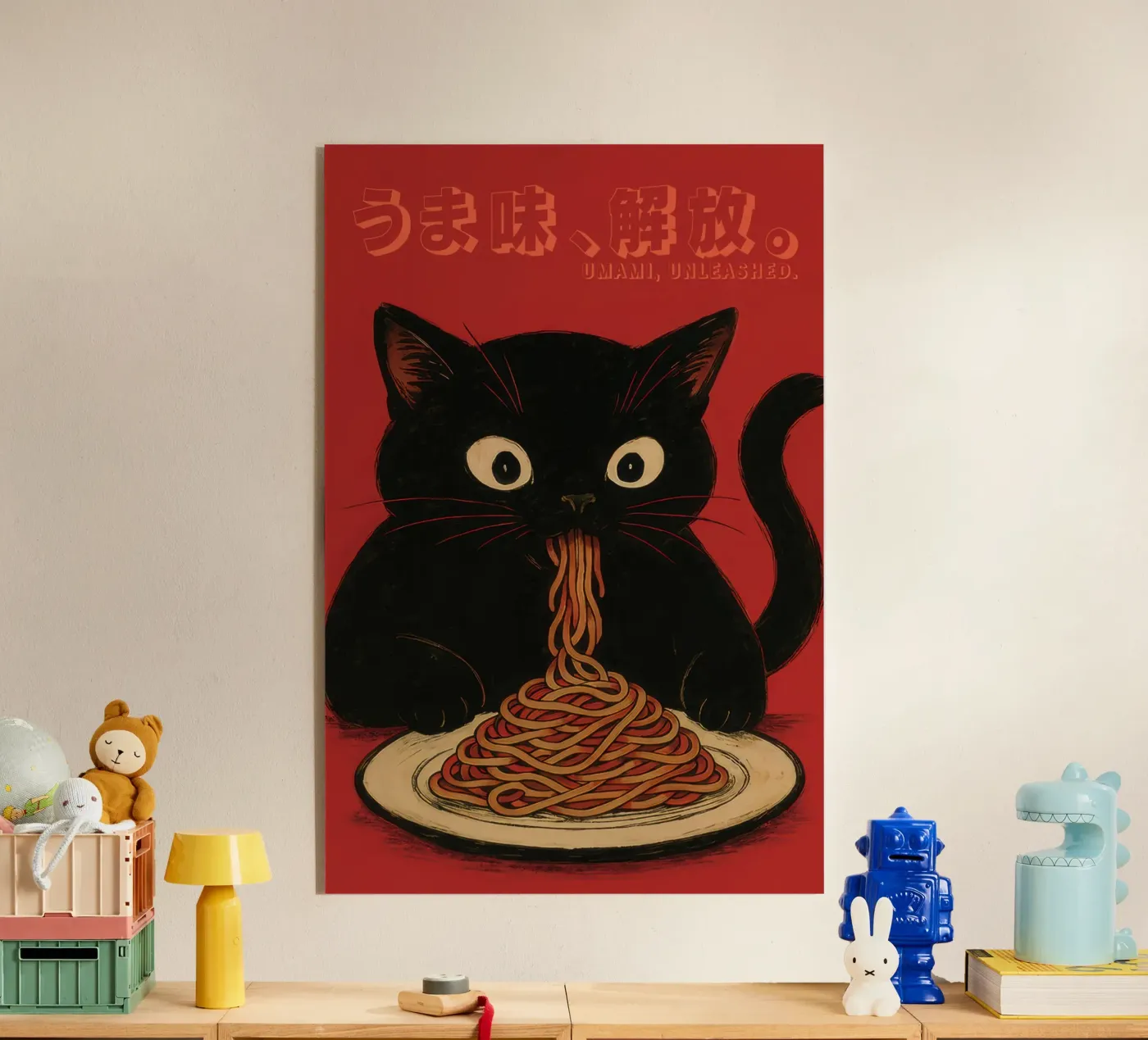 Noodle Mischief Acryl-Glas von Slaylove