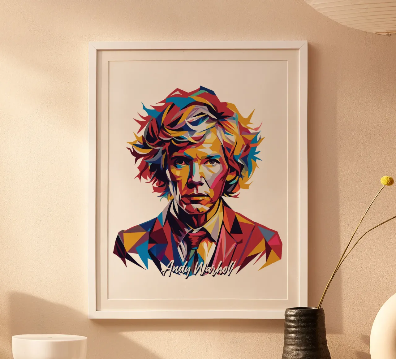 Andy Warhol WPAP Por Art Hahnemühle von vectorartnesia