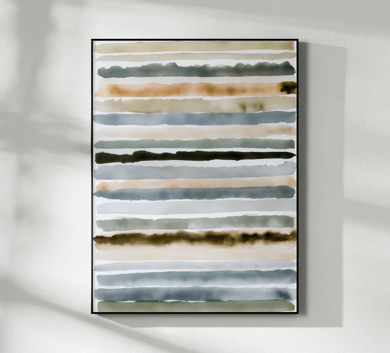 Strati terrestri tranquilli plexiglass da Form & Field Studio