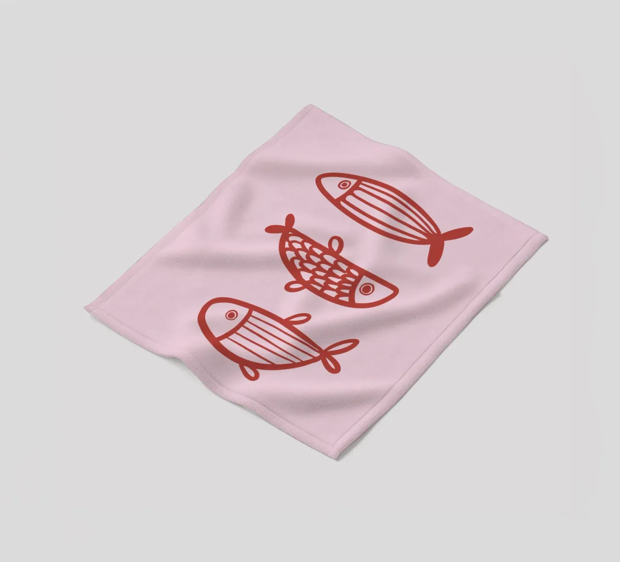 Fish Fleecedecke von we line studio - art