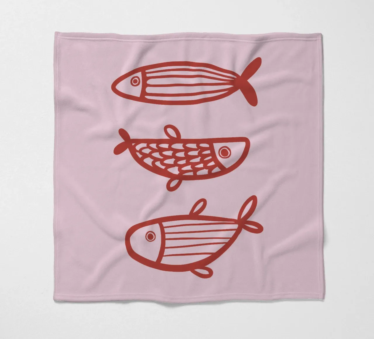 Fish Fleecedecke von we line studio - art