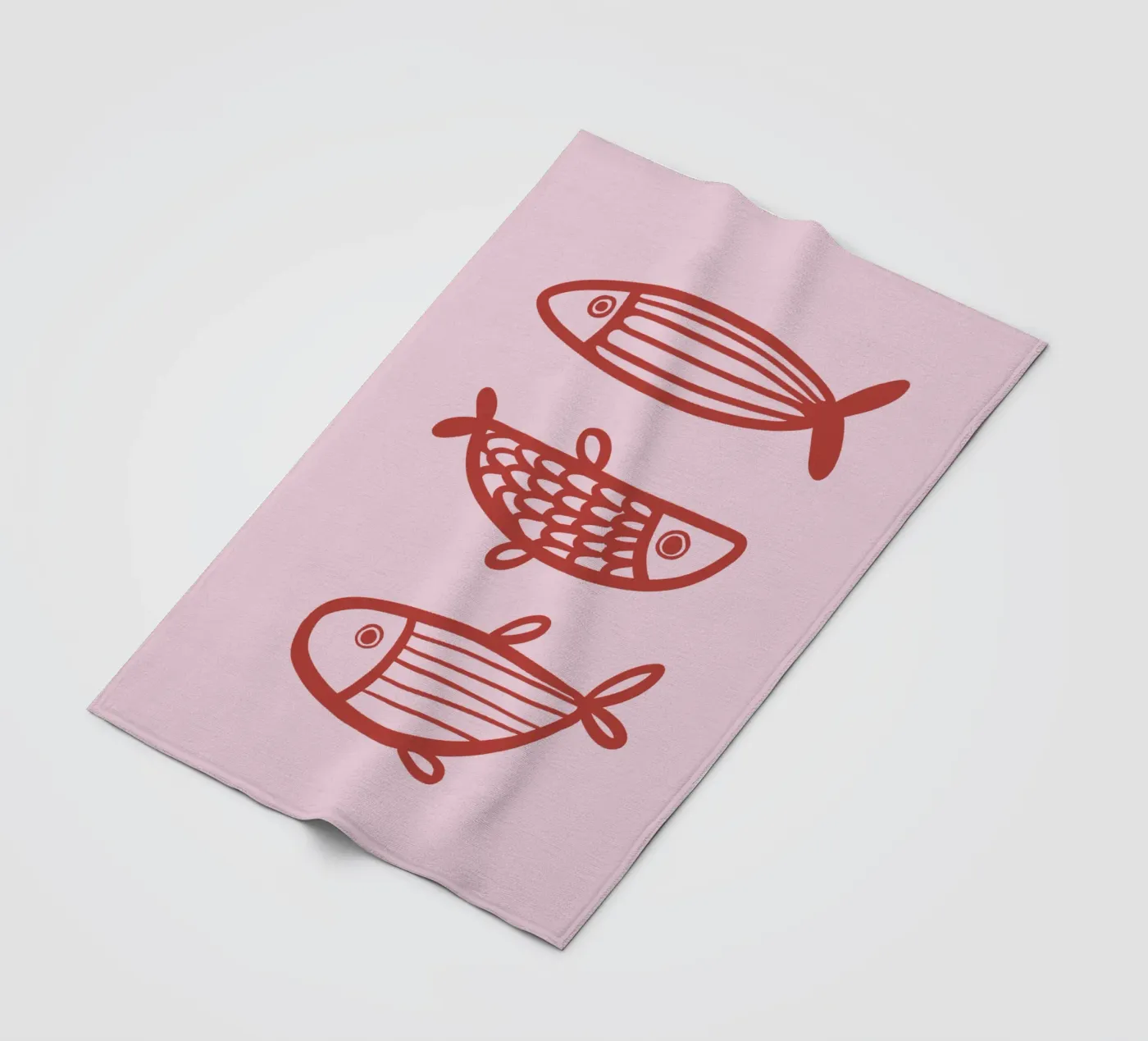 Fish Fleecedecke von we line studio - art