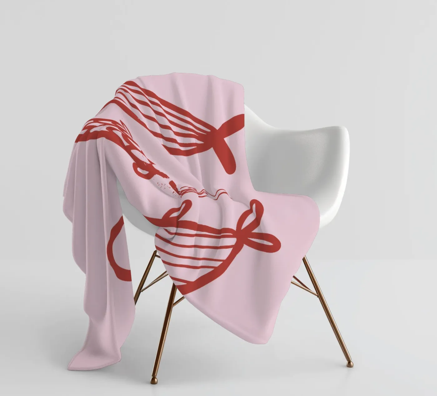 Fish Fleecedecke von we line studio - art