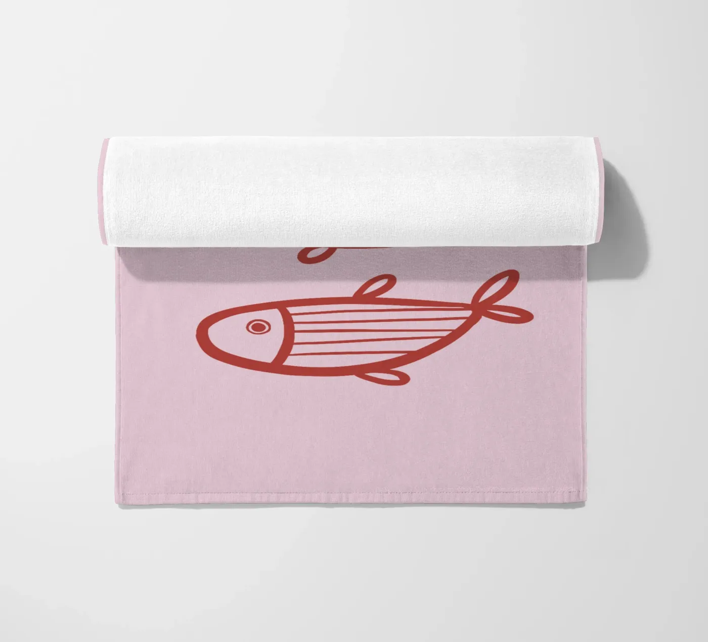 Fish Strandtuch von we line studio - art
