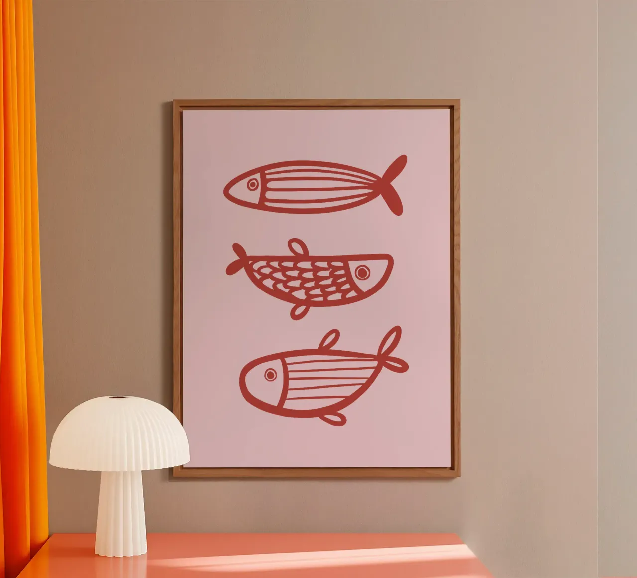Fish forex plate by we line studio - art