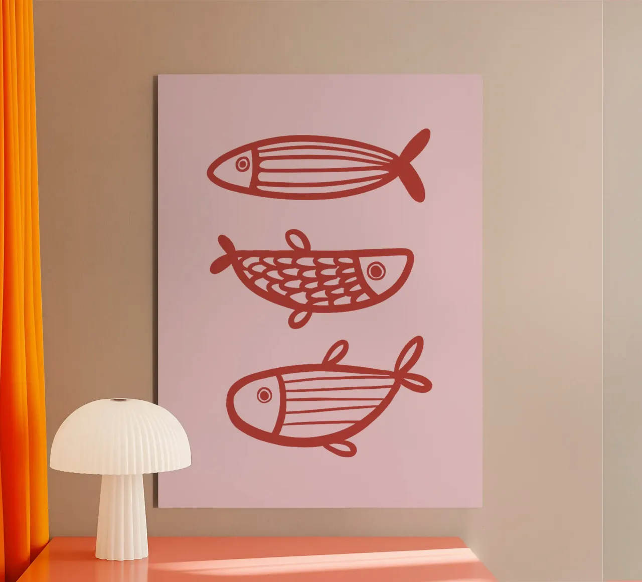 Fish forex plate by we line studio - art
