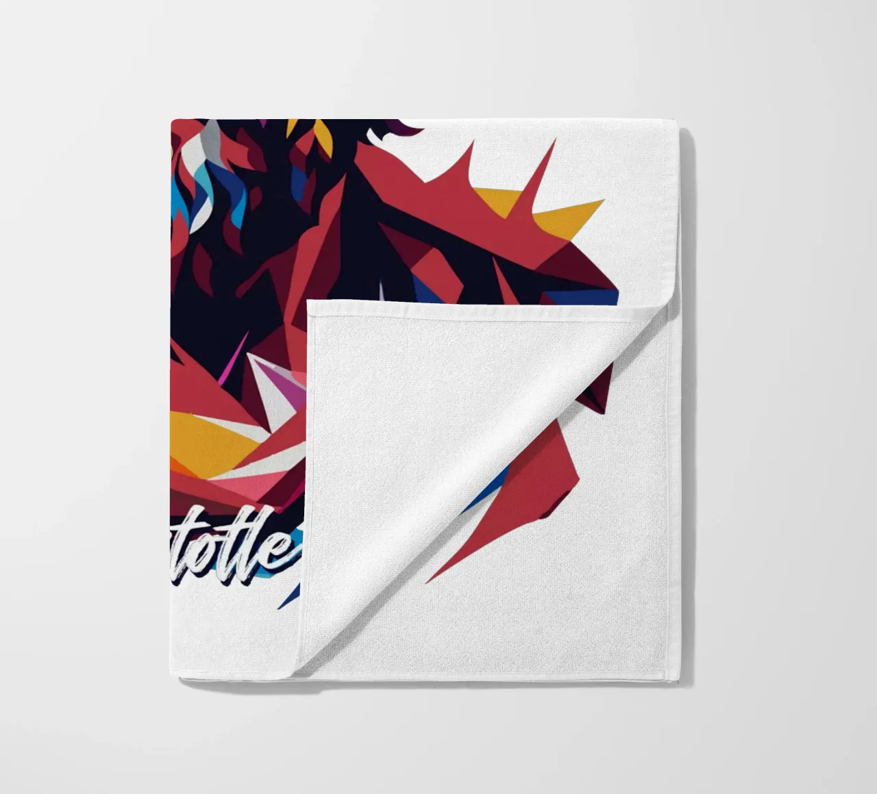 Aristotle WPAP Pop ARt toalla de playa de vectorartnesia
