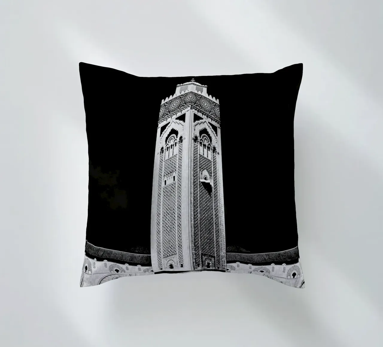 Hassan II Mosque 2 cuscino da anderm