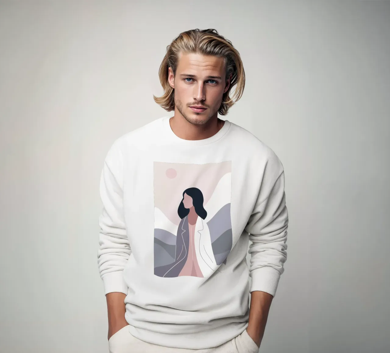 Beyond the Hills felpa da Soleil Basque