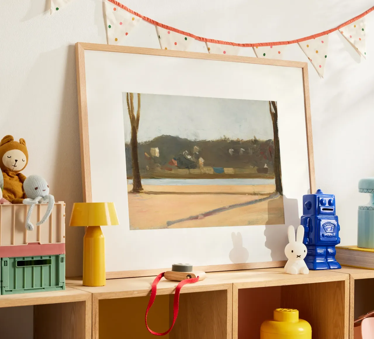 Edward Hopper - River and Building (1907) poster da Edward Hopper Classics