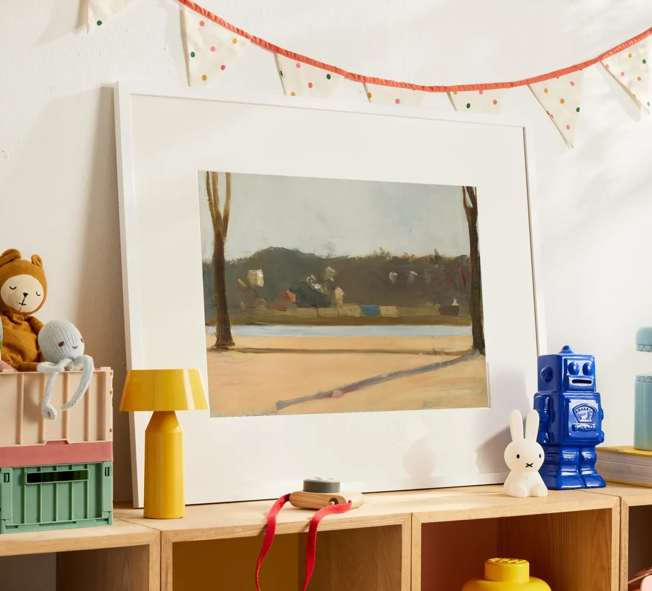 Edward Hopper - River and Building (1907) poster da Edward Hopper Classics