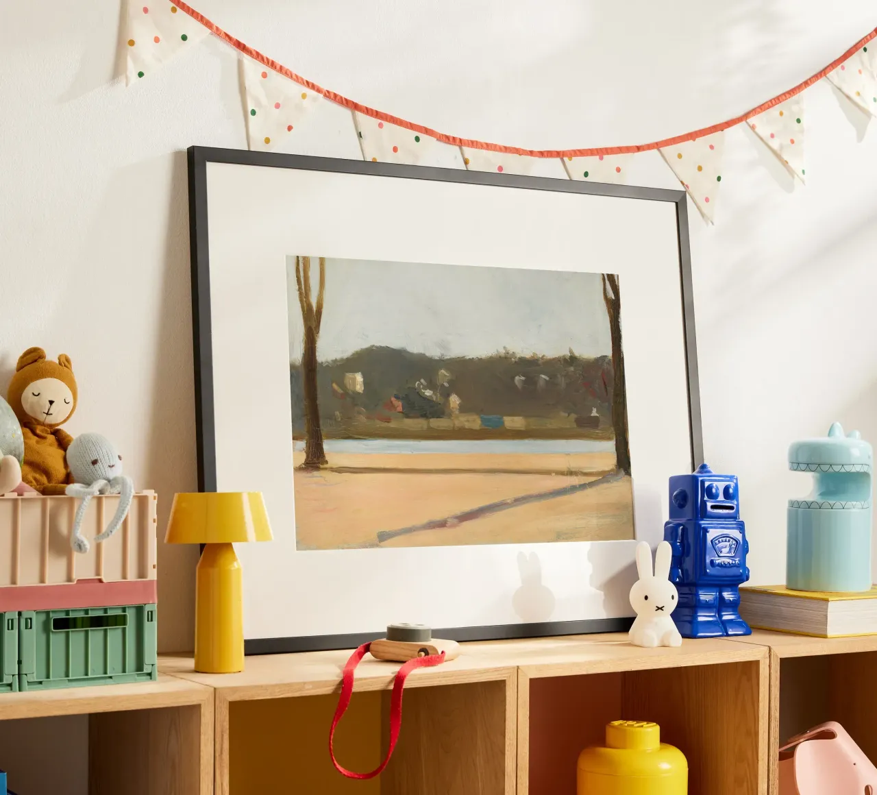 Edward Hopper - River and Building (1907) poster da Edward Hopper Classics