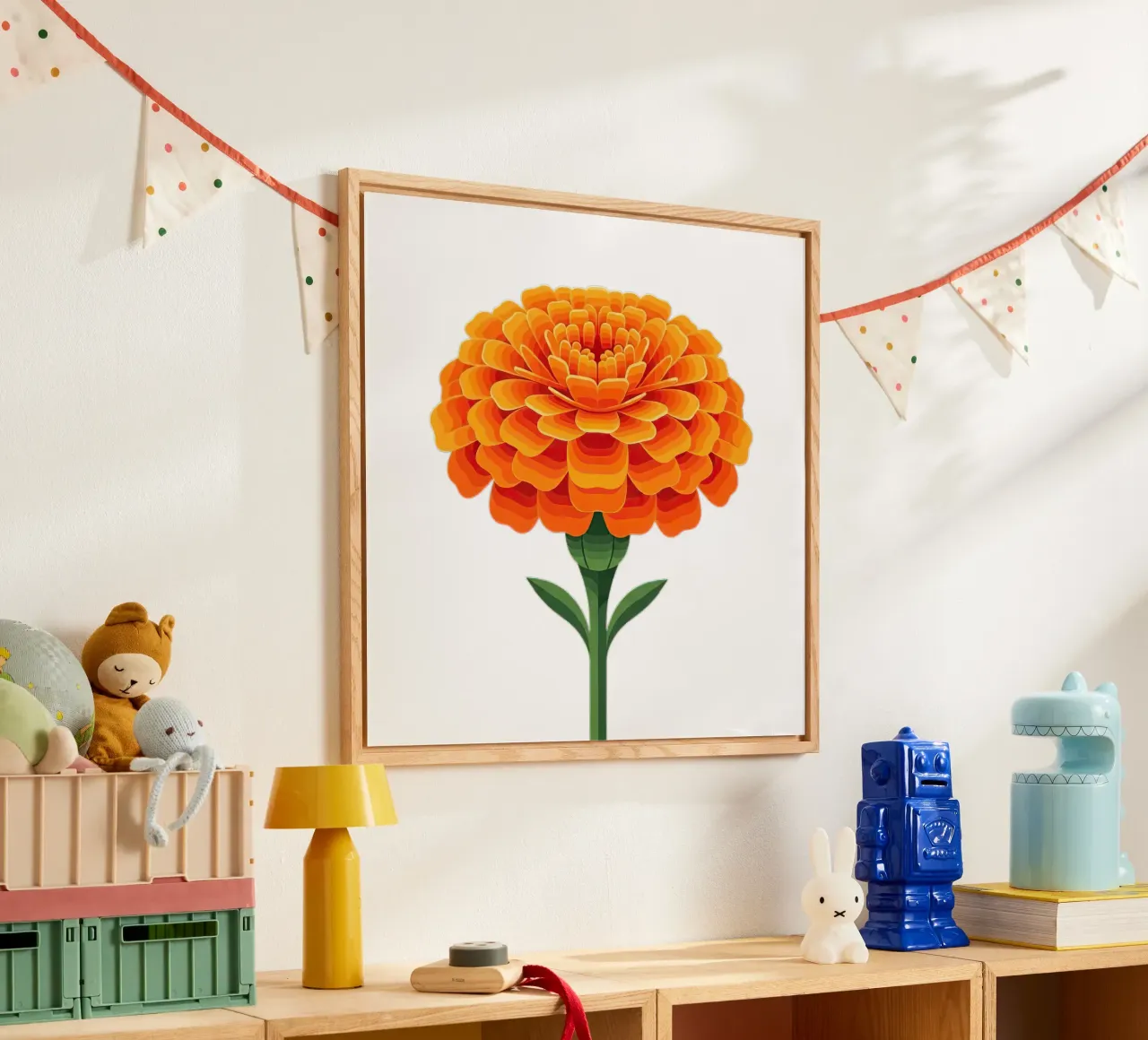 Ottobre - Calendula plexiglass da FlatPrint Studio