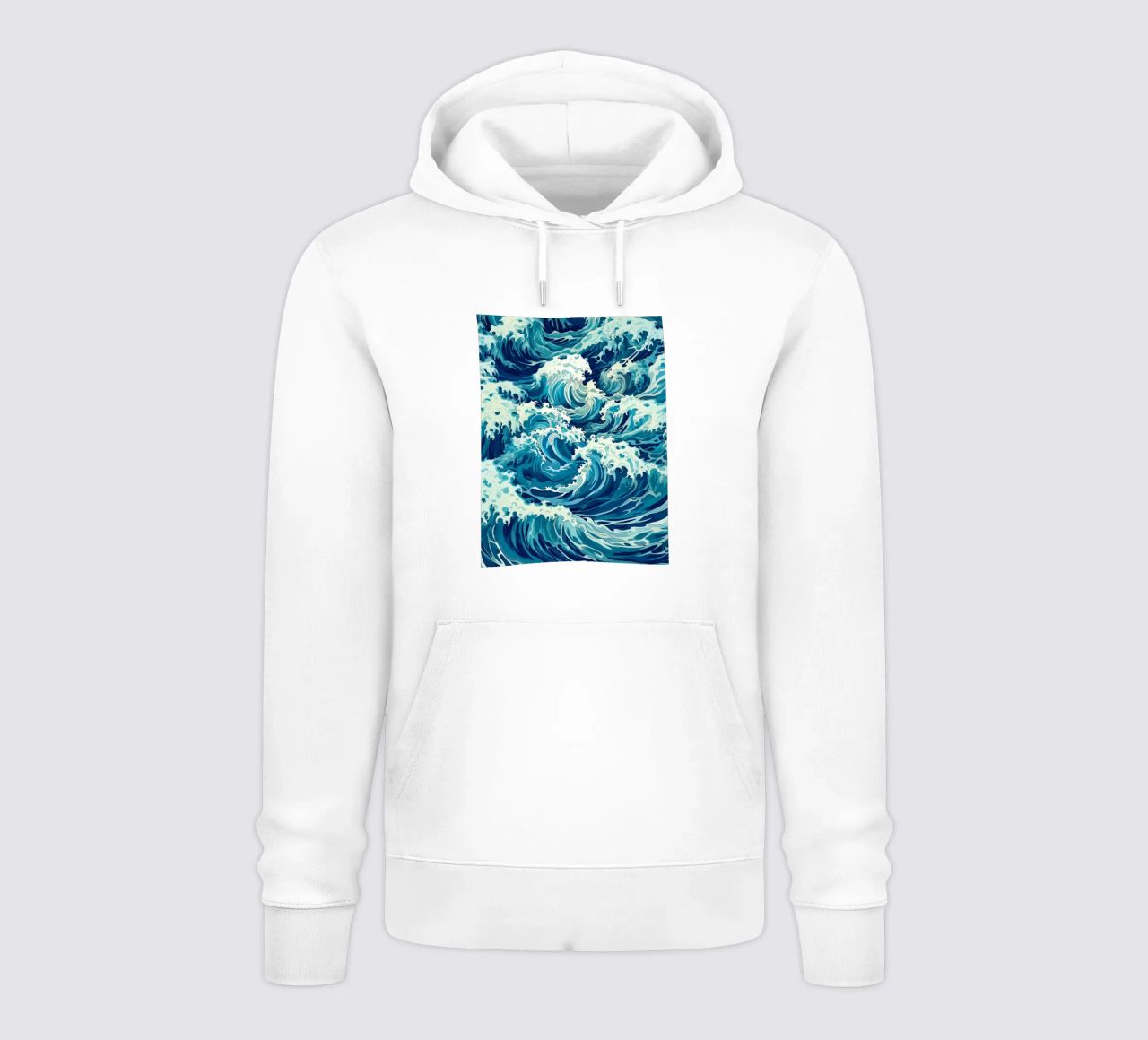 Modello mimetico Ocean Wave felpa con cappuccio da Autofocus