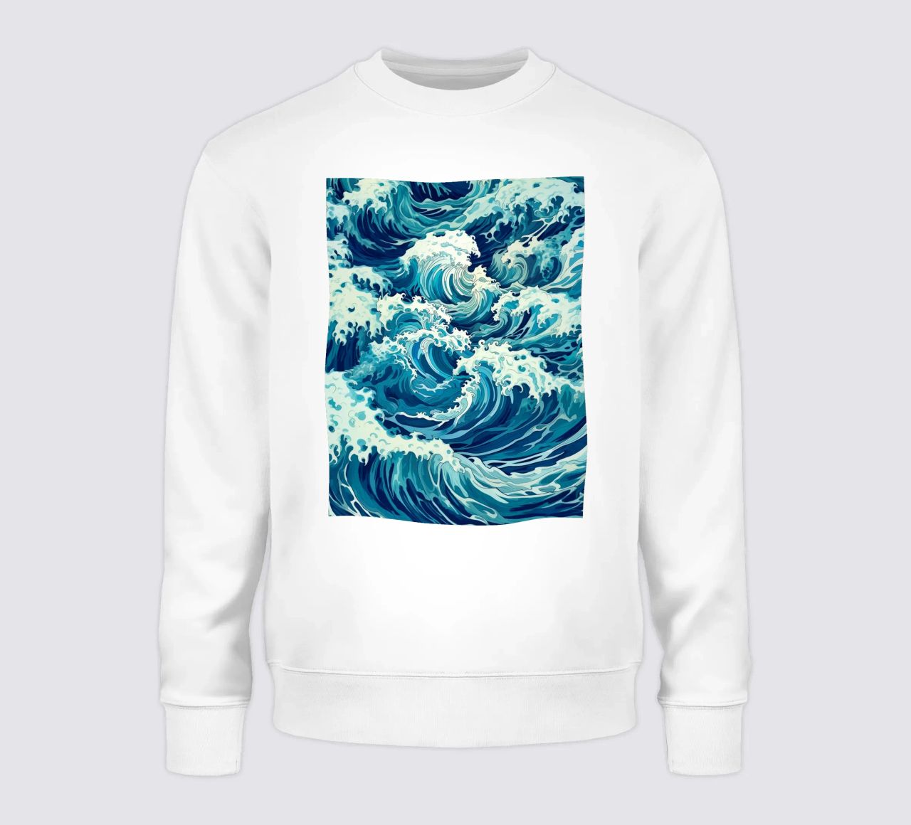Modello mimetico Ocean Wave felpa da Autofocus