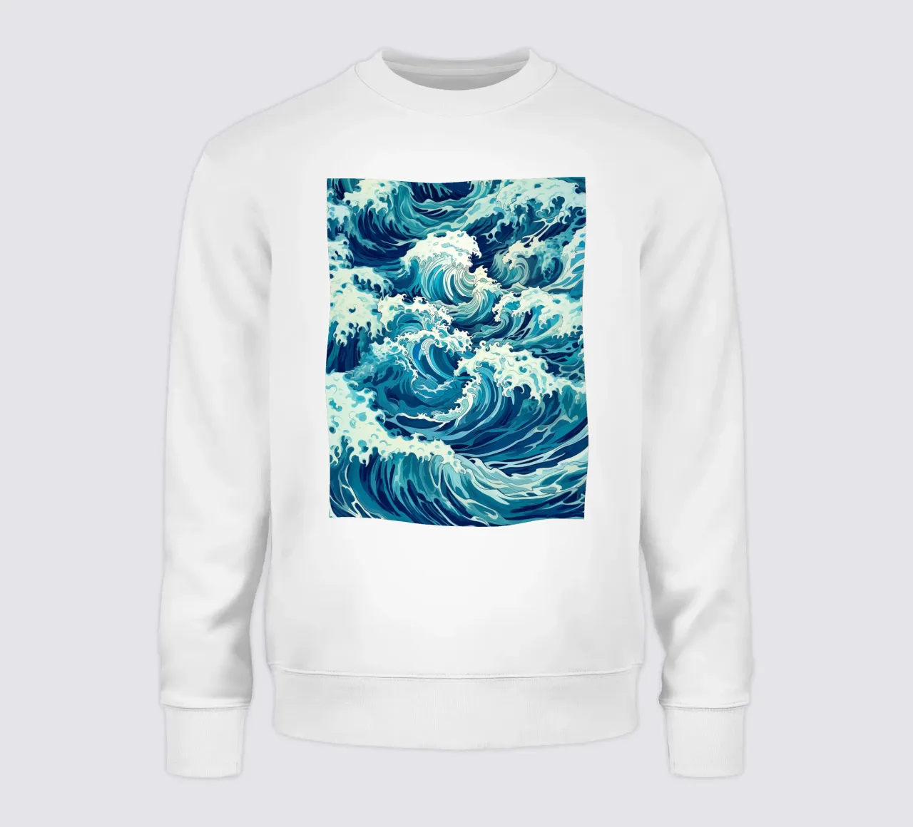 Modello mimetico Ocean Wave felpa da Autofocus