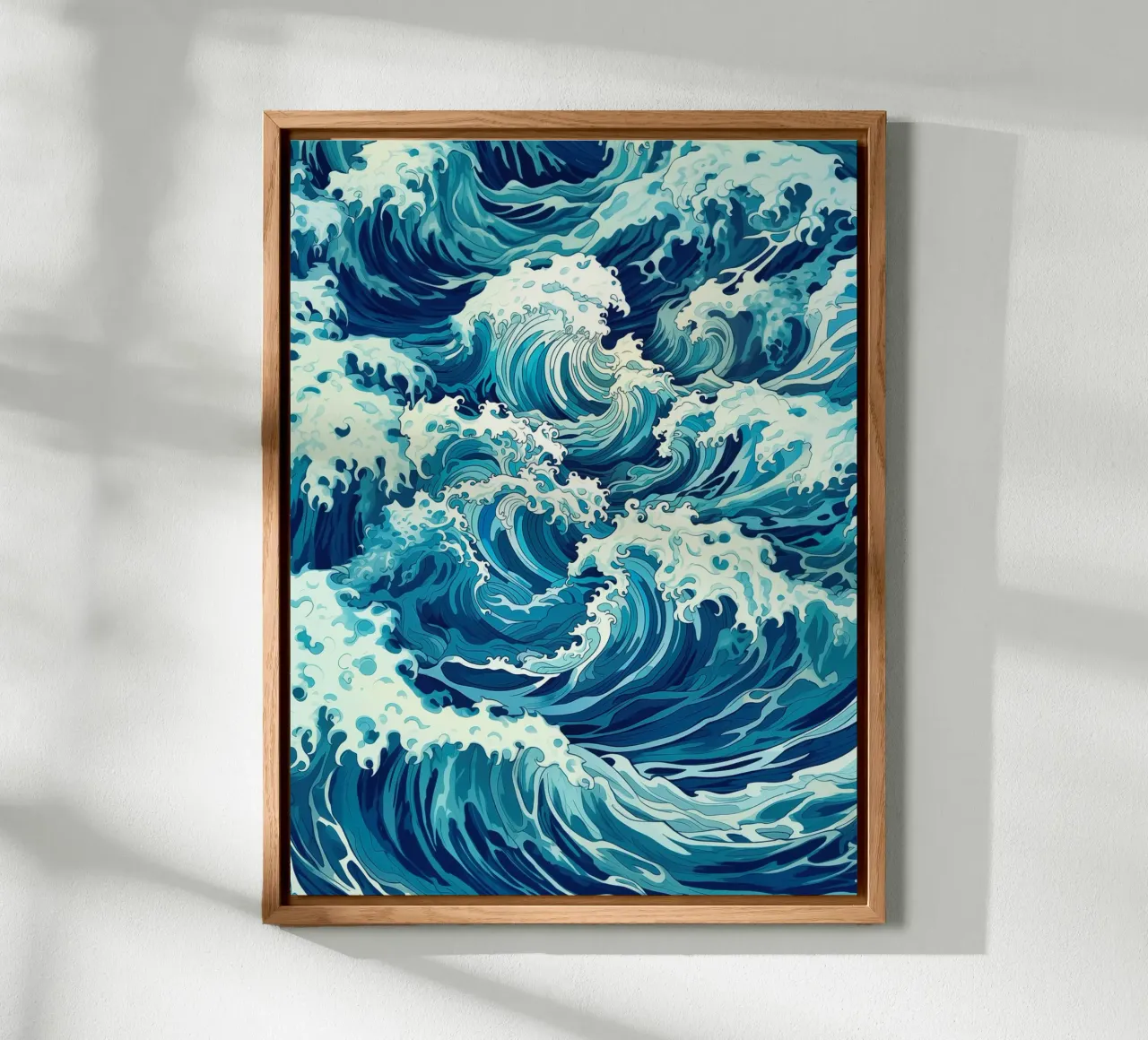 Modello mimetico Ocean Wave alluminio dibond da Autofocus