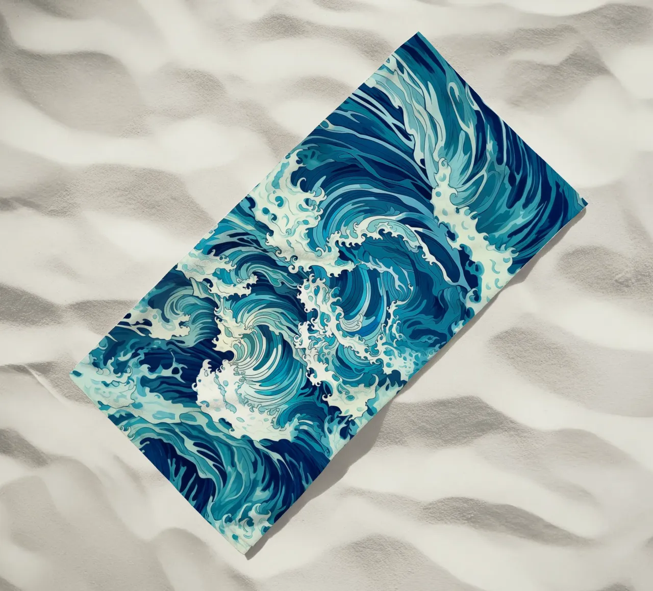 Modello mimetico Ocean Wave telo mare da Autofocus
