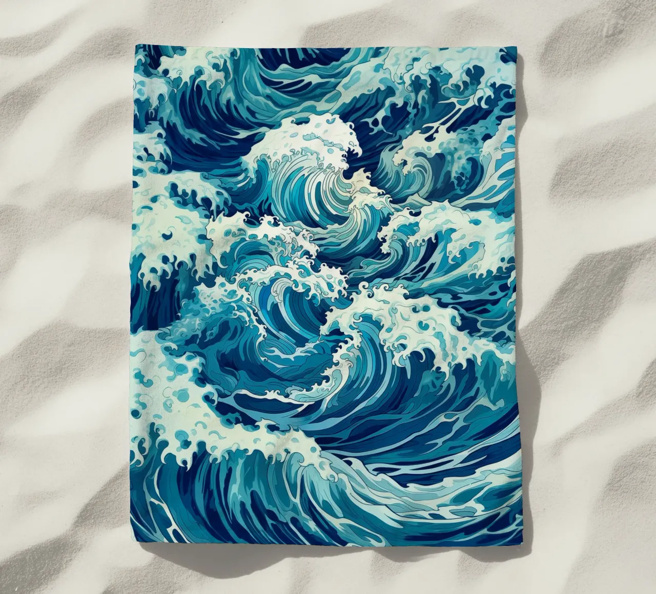 Modello mimetico Ocean Wave telo mare da Autofocus