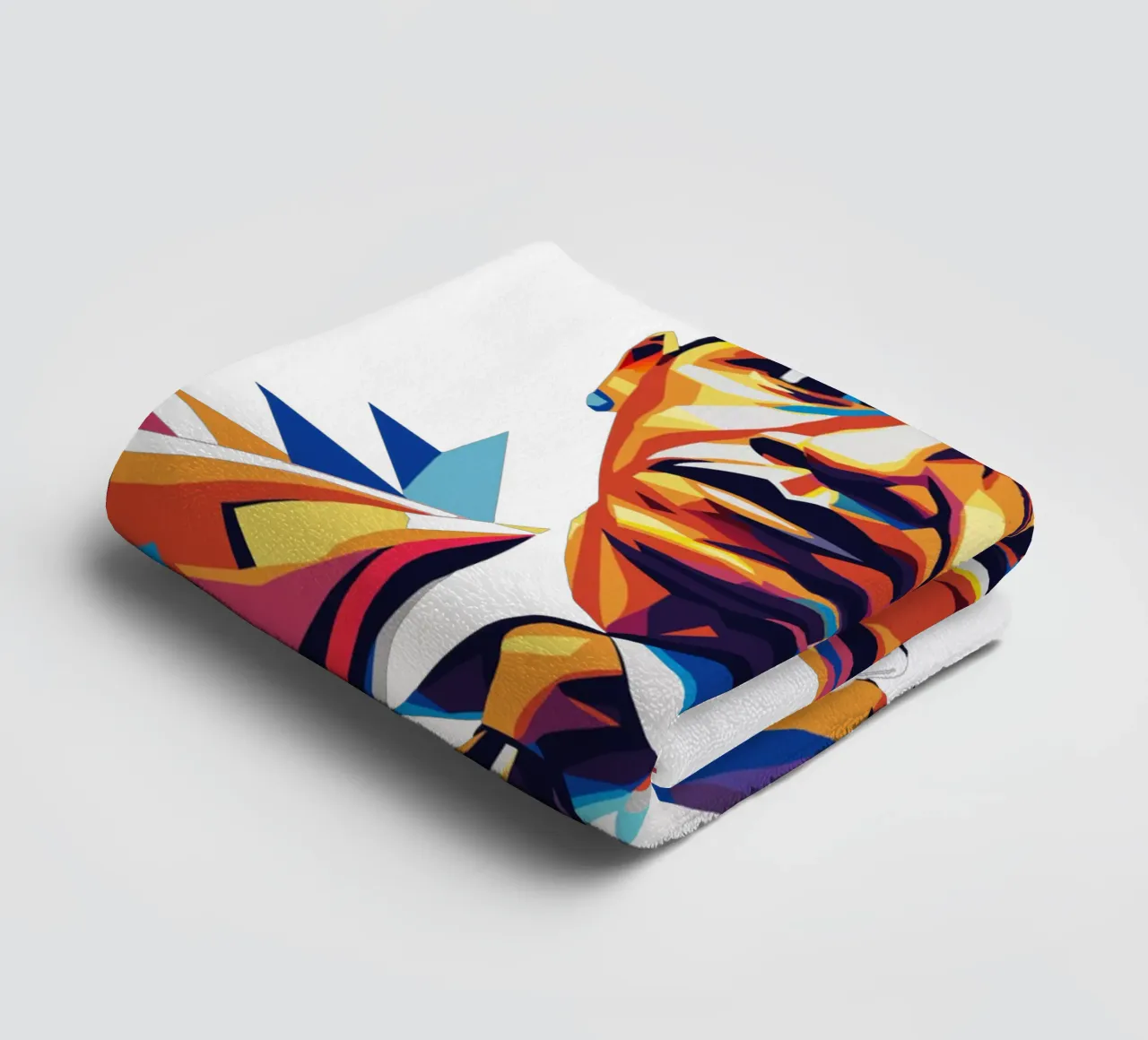 Barack Obama WPAP Pop Art towel by vectorartnesia