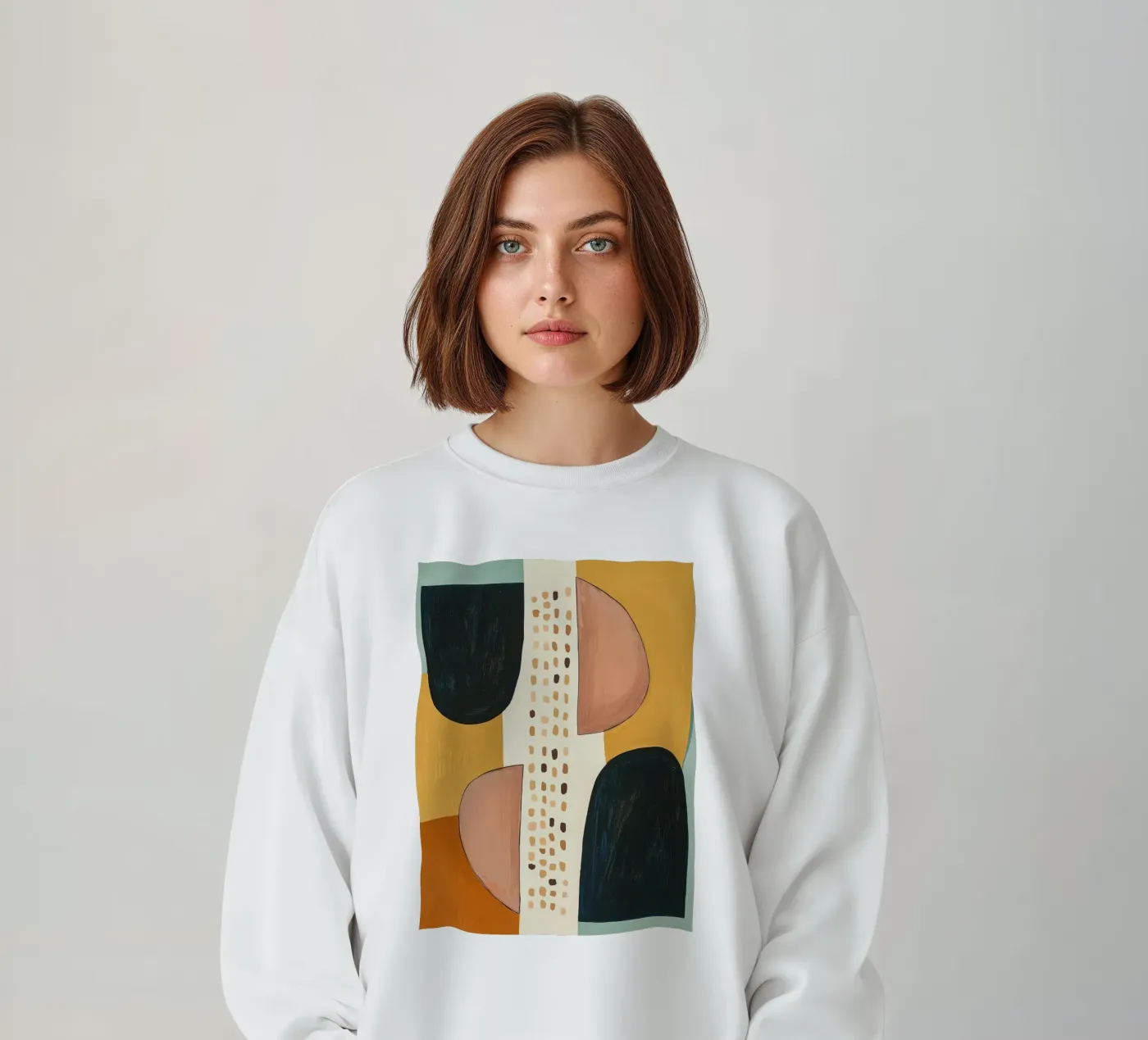 Abstract Shape Study felpa da Nadjaa