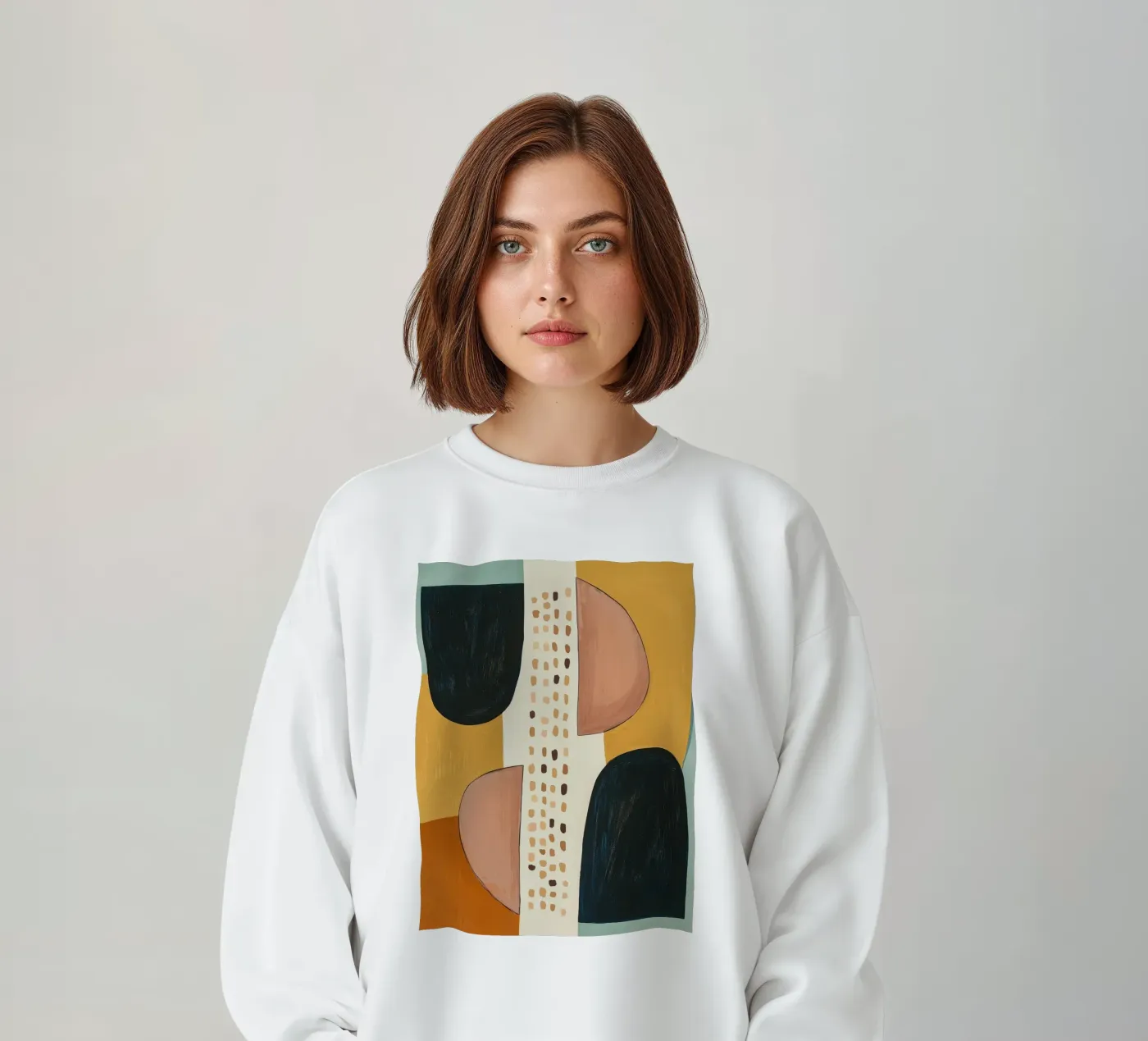 Abstract Shape Study felpa da Nadjaa