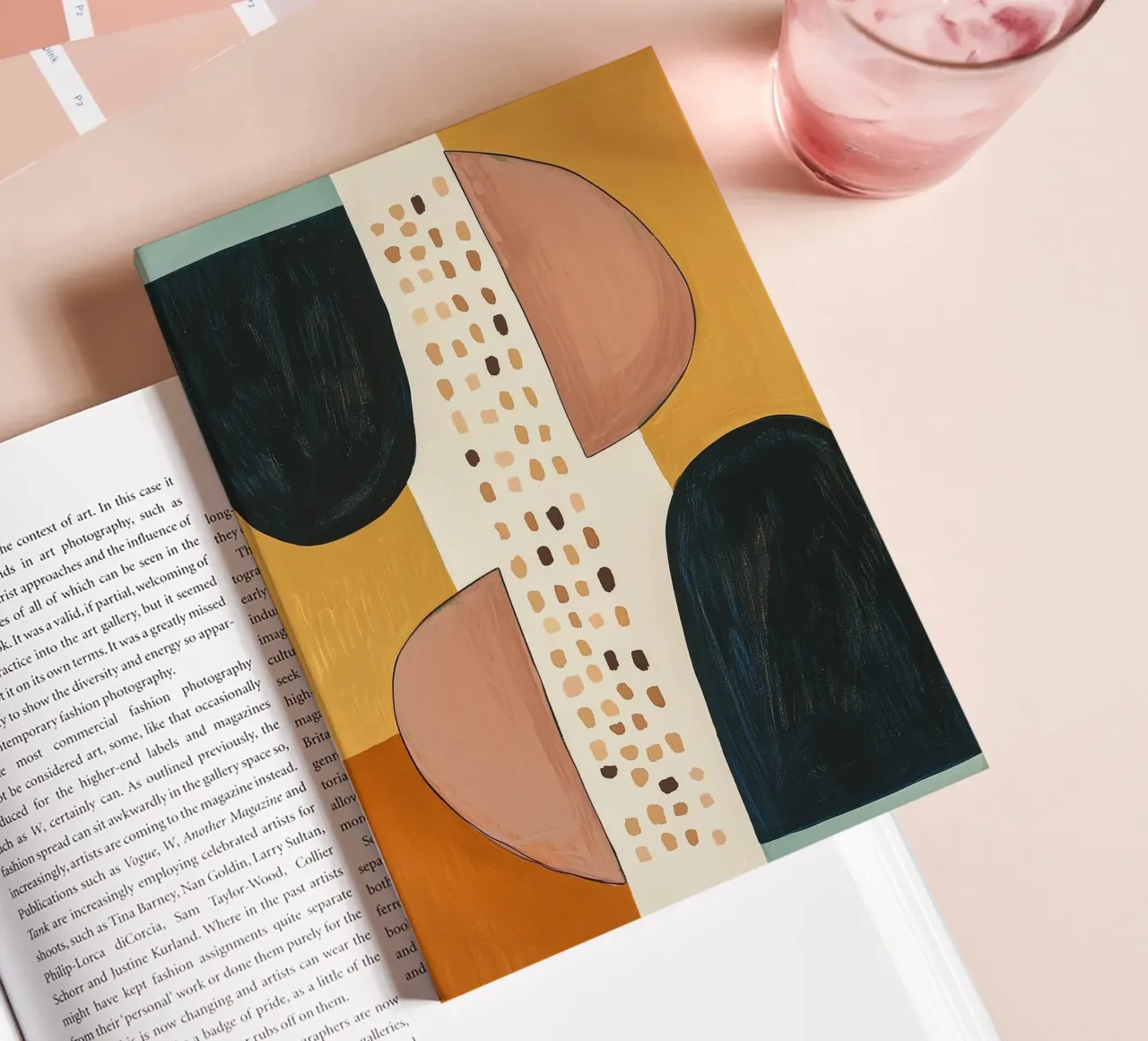 Abstract Shape Study notebook by Nadjaa