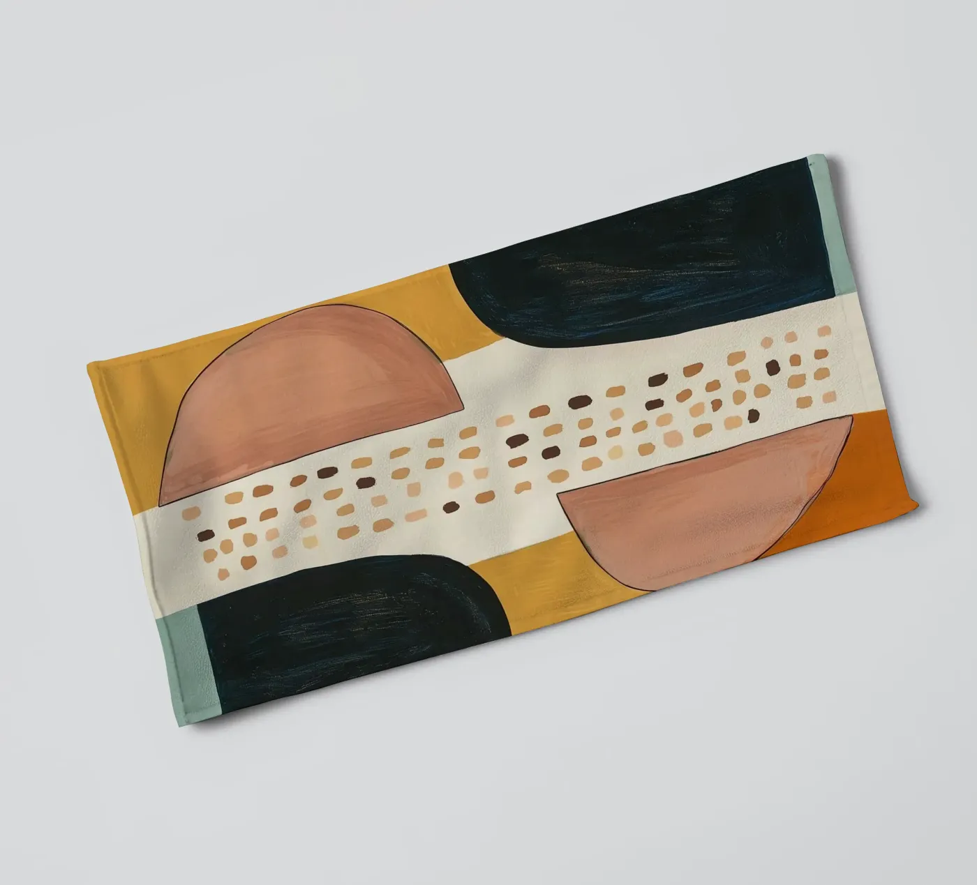 Abstract Shape Study towel by Nadjaa