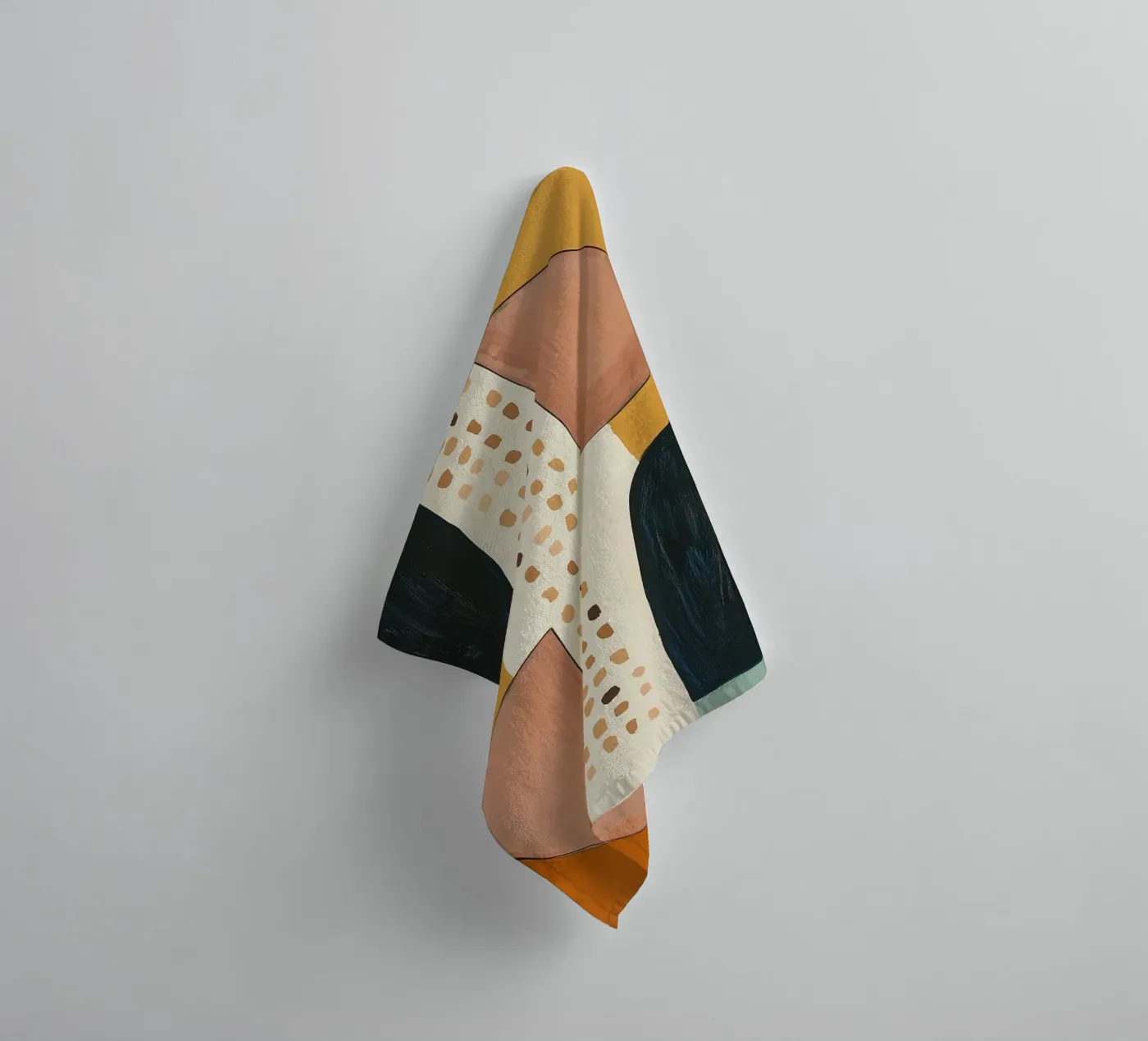 Abstract Shape Study towel by Nadjaa