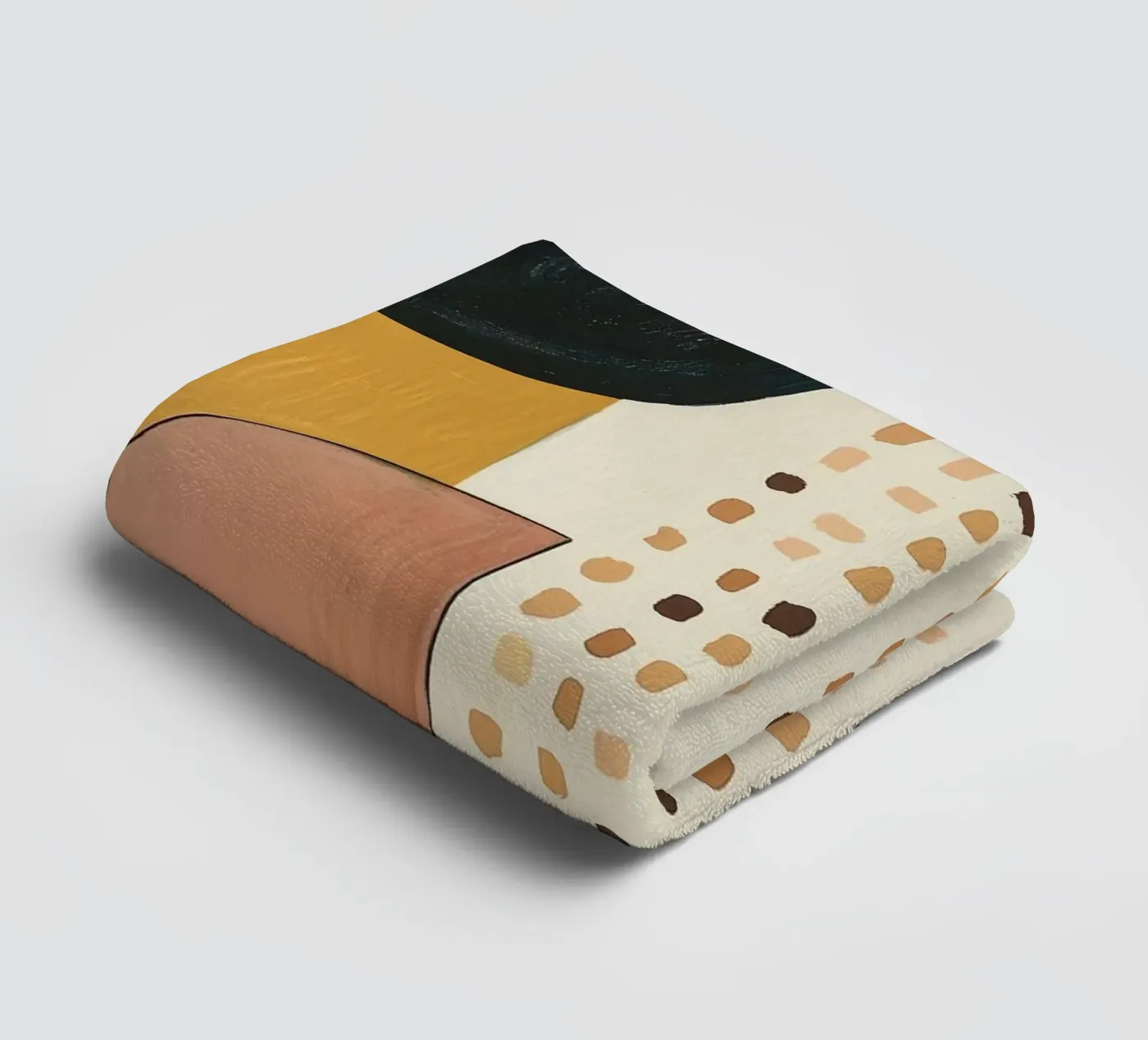Abstract Shape Study towel by Nadjaa