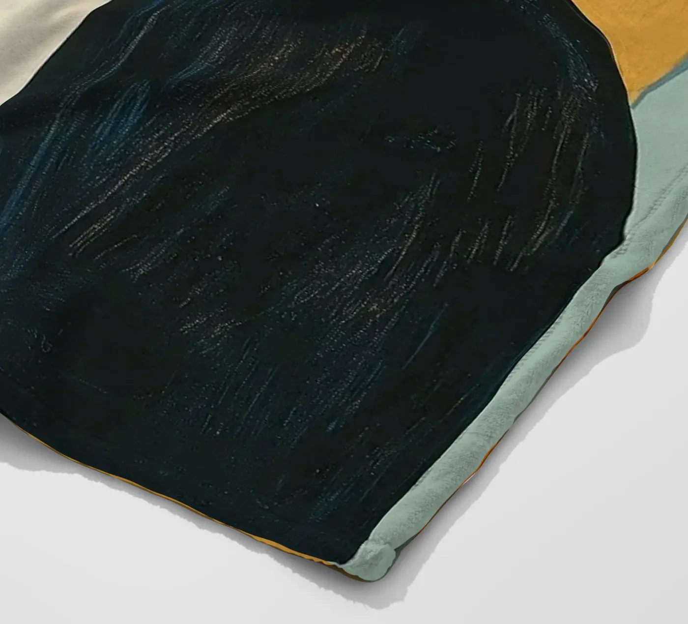 Abstract Shape Study fleecedeken van Nadjaa