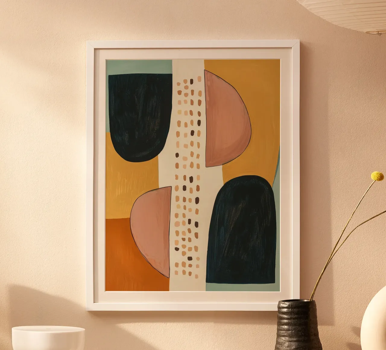 Abstract Shape Study poster de Nadjaa