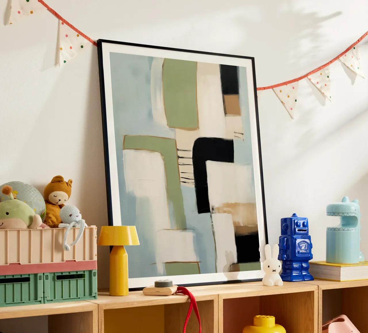 Modern Block Study 1 poster da Nadjaa