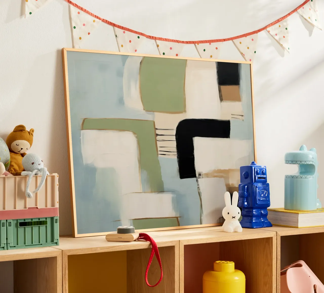 Modern Block Study 1 poster da Nadjaa