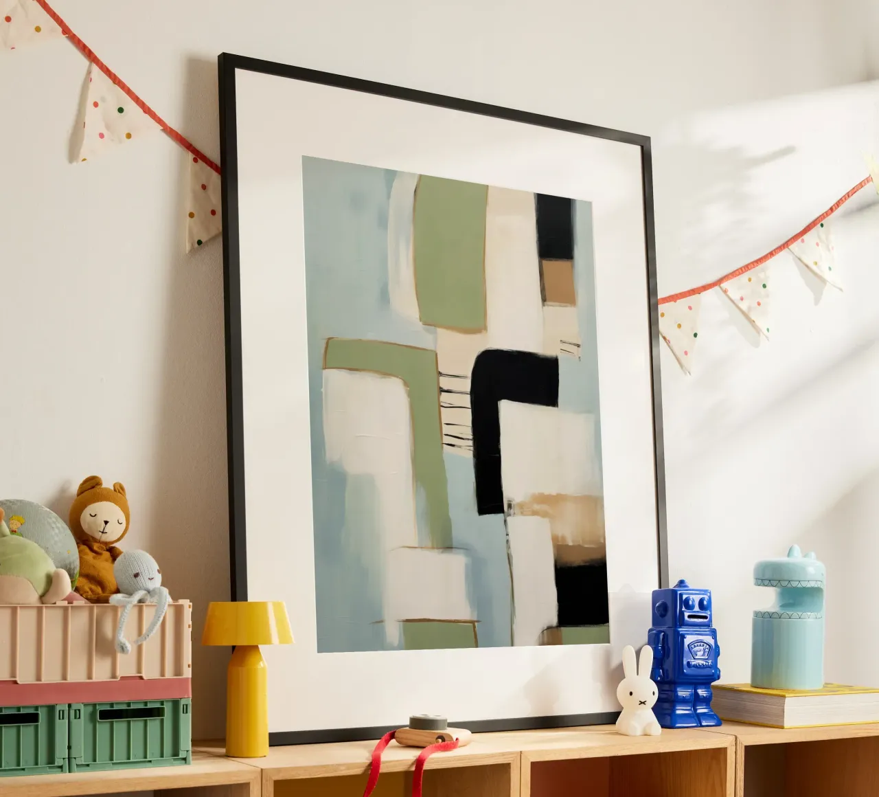 Modern Block Study 1 poster da Nadjaa