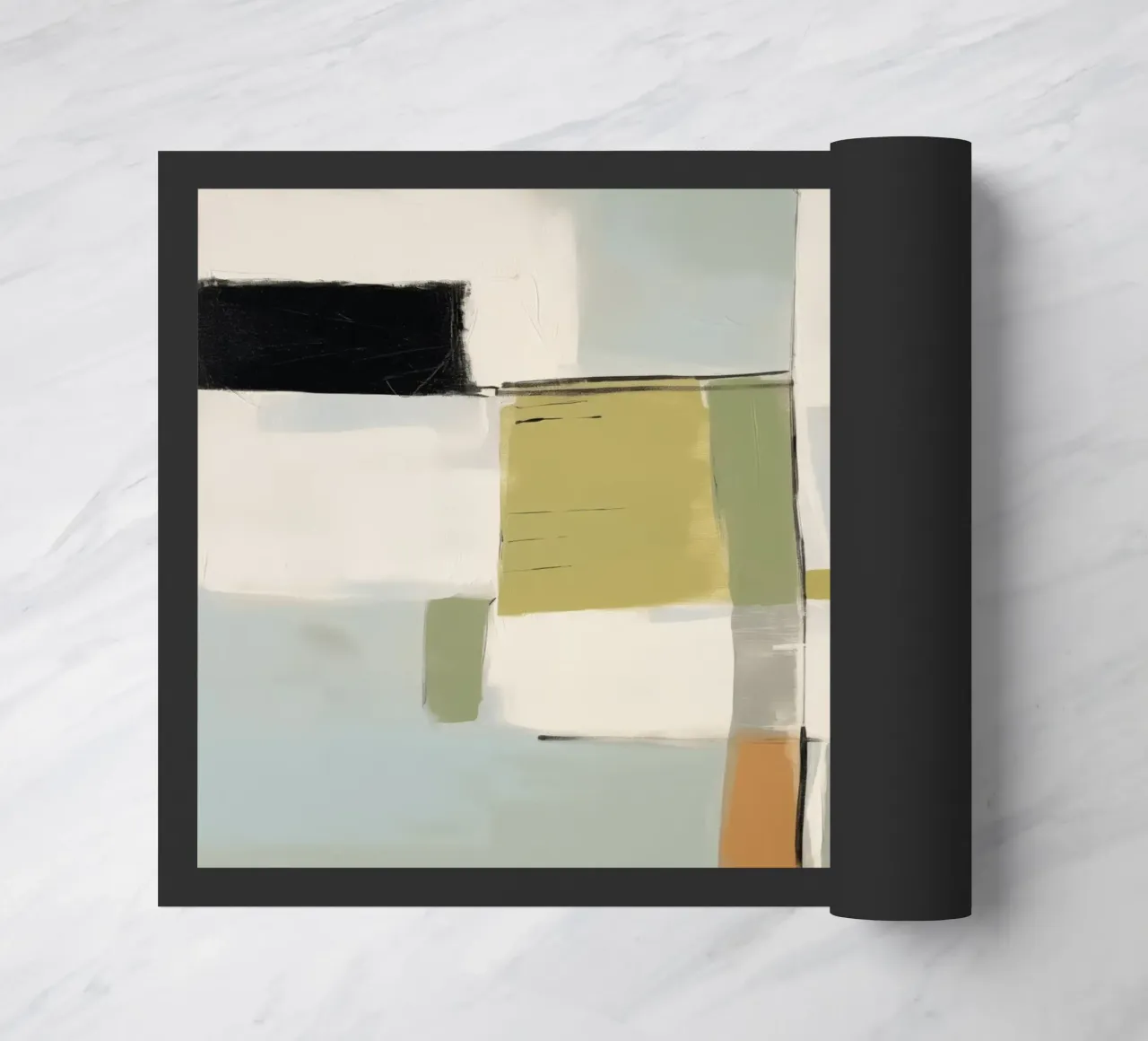 Modern Block Study 2 doormat by Nadjaa