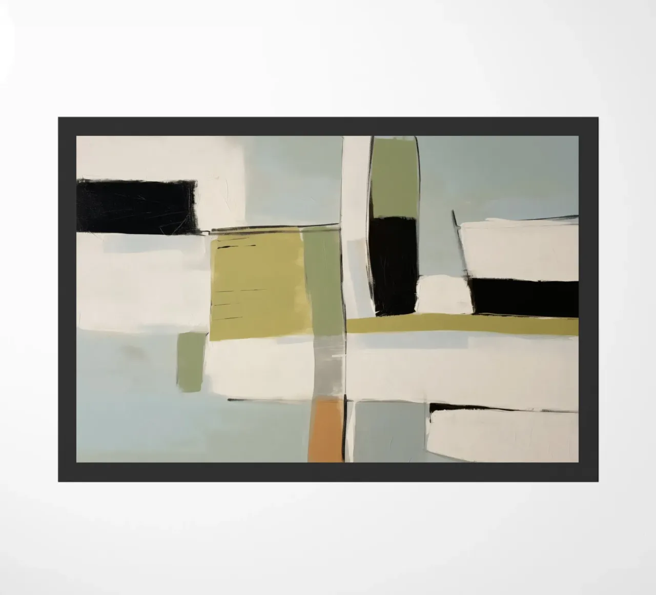 Modern Block Study 2 doormat by Nadjaa