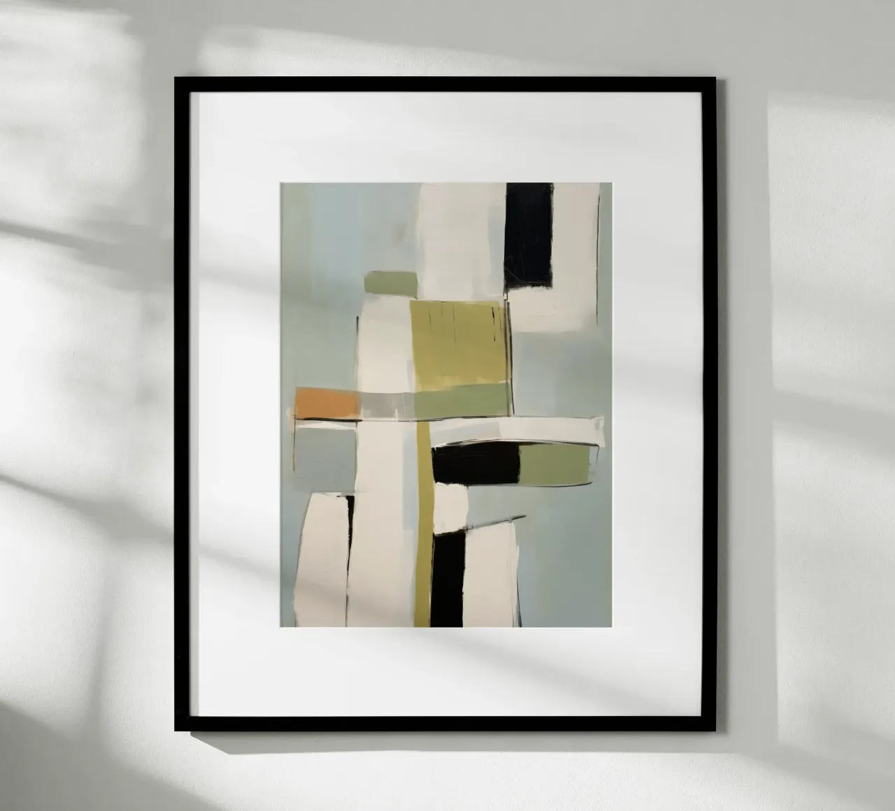 Modern Block Study 2 poster van Nadjaa