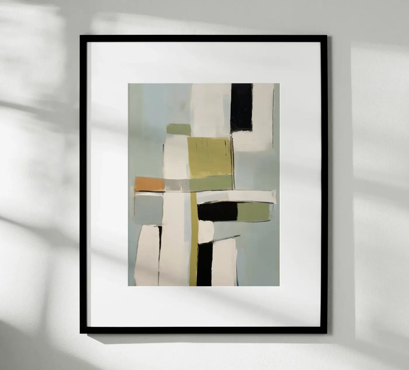 Modern Block Study 2 poster van Nadjaa