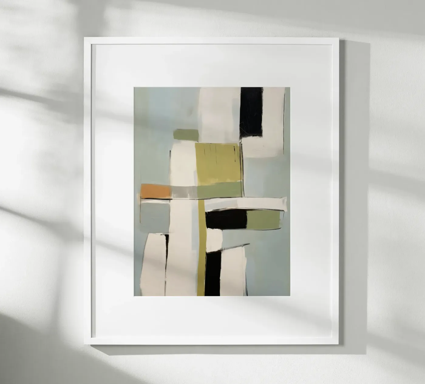 Modern Block Study 2 poster van Nadjaa