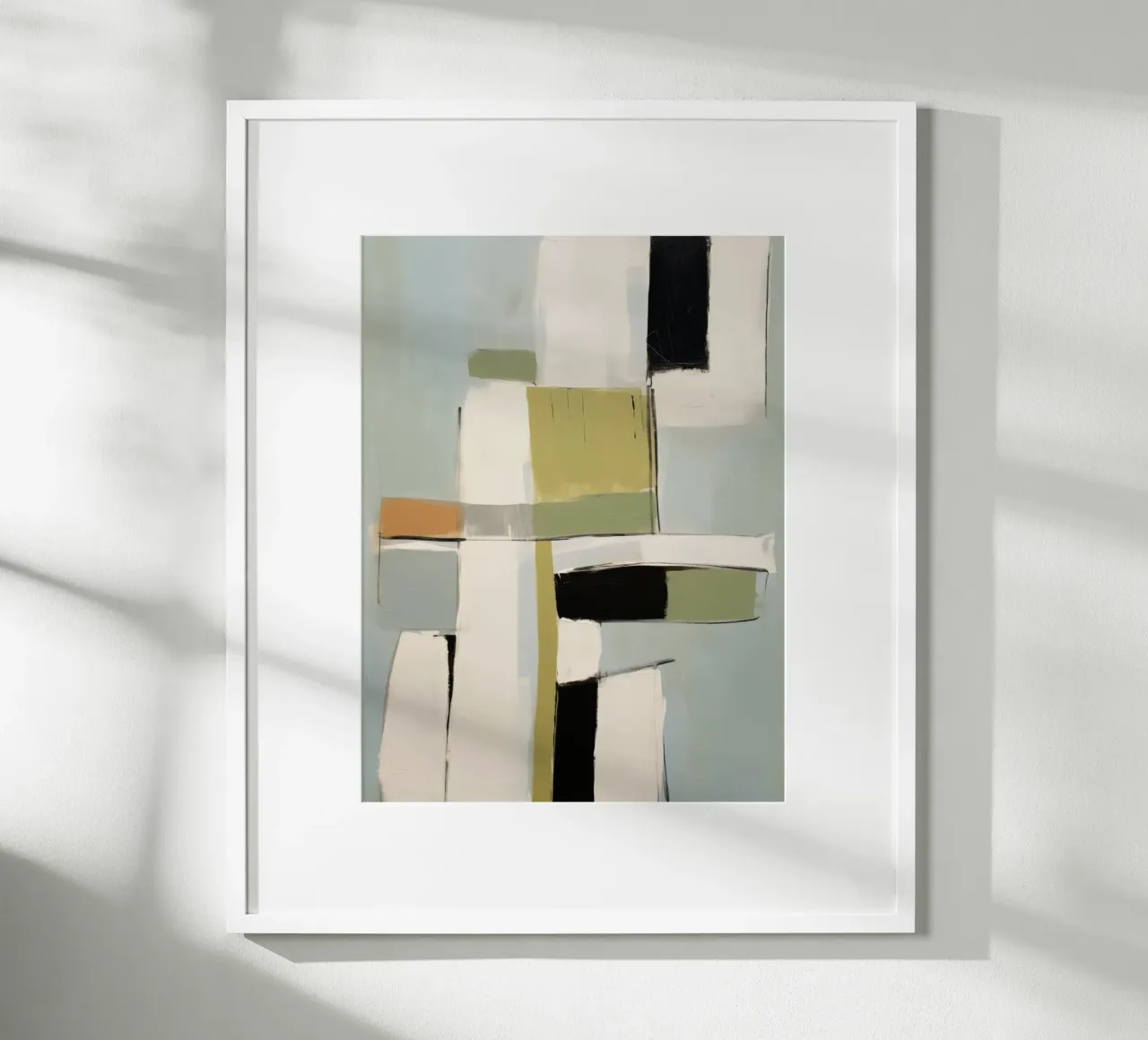 Modern Block Study 2 poster van Nadjaa