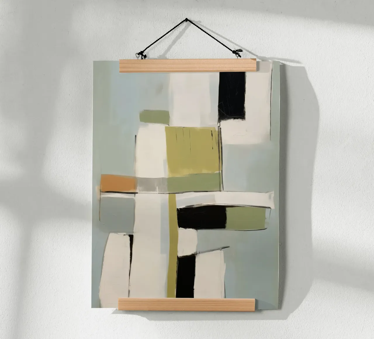 Modern Block Study 2 poster van Nadjaa