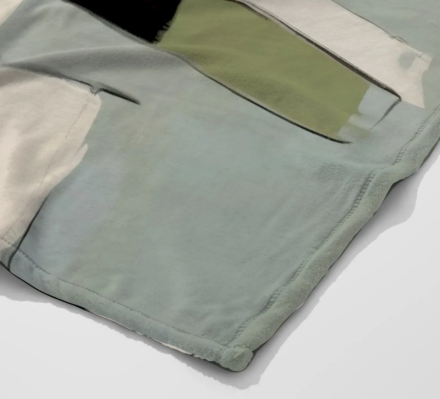 Modern Block Study 2 fleecedeken van Nadjaa