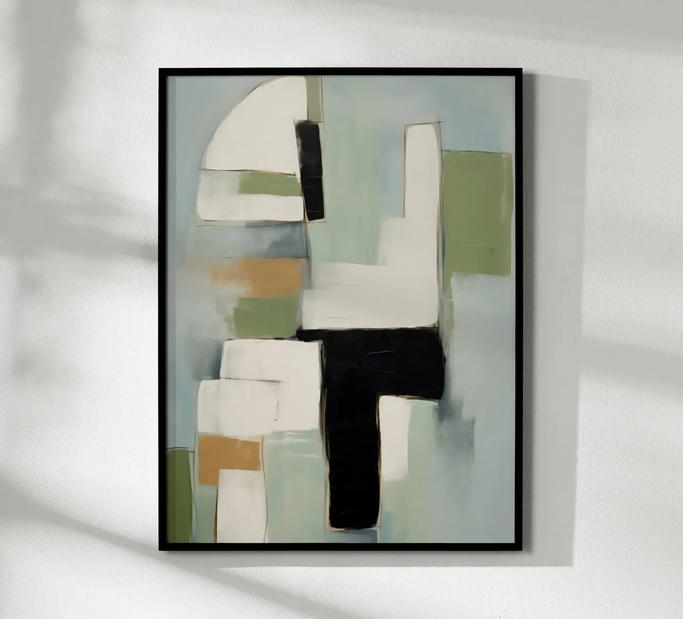 Modern Block Study 3 poster van Nadjaa