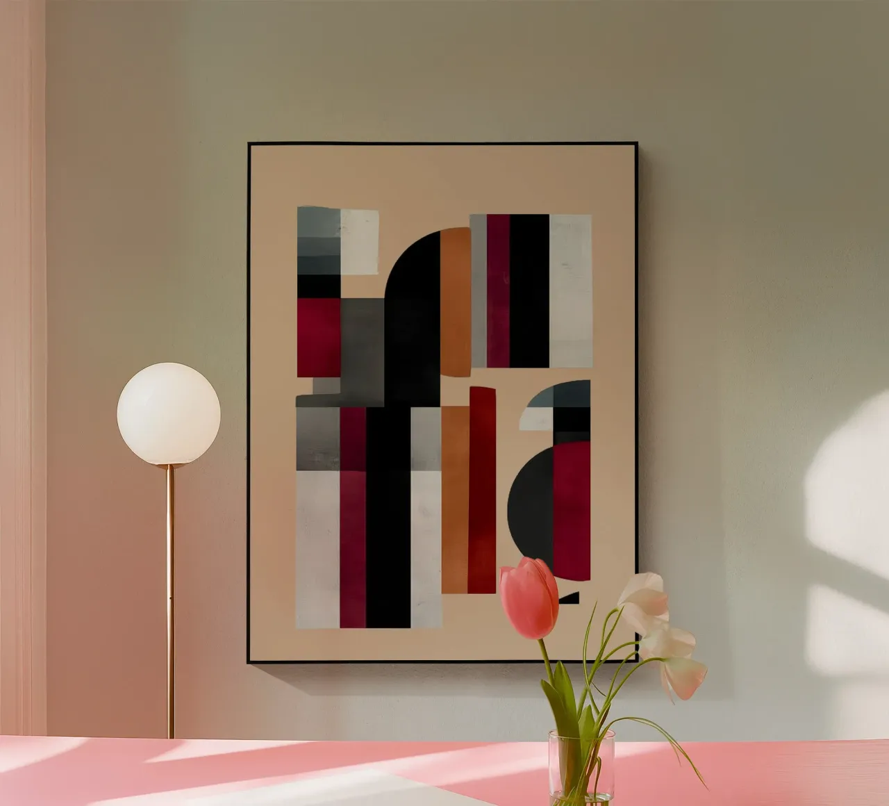 Modern Geometry plexiglass da Nadjaa