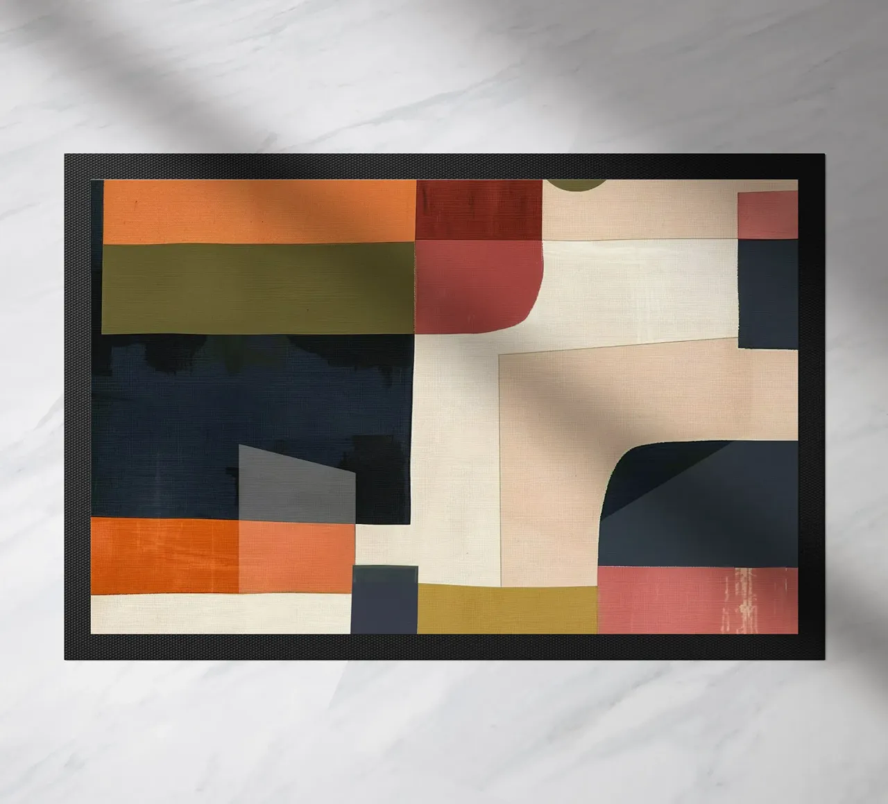 Silent Geometry deurmat van Nadjaa