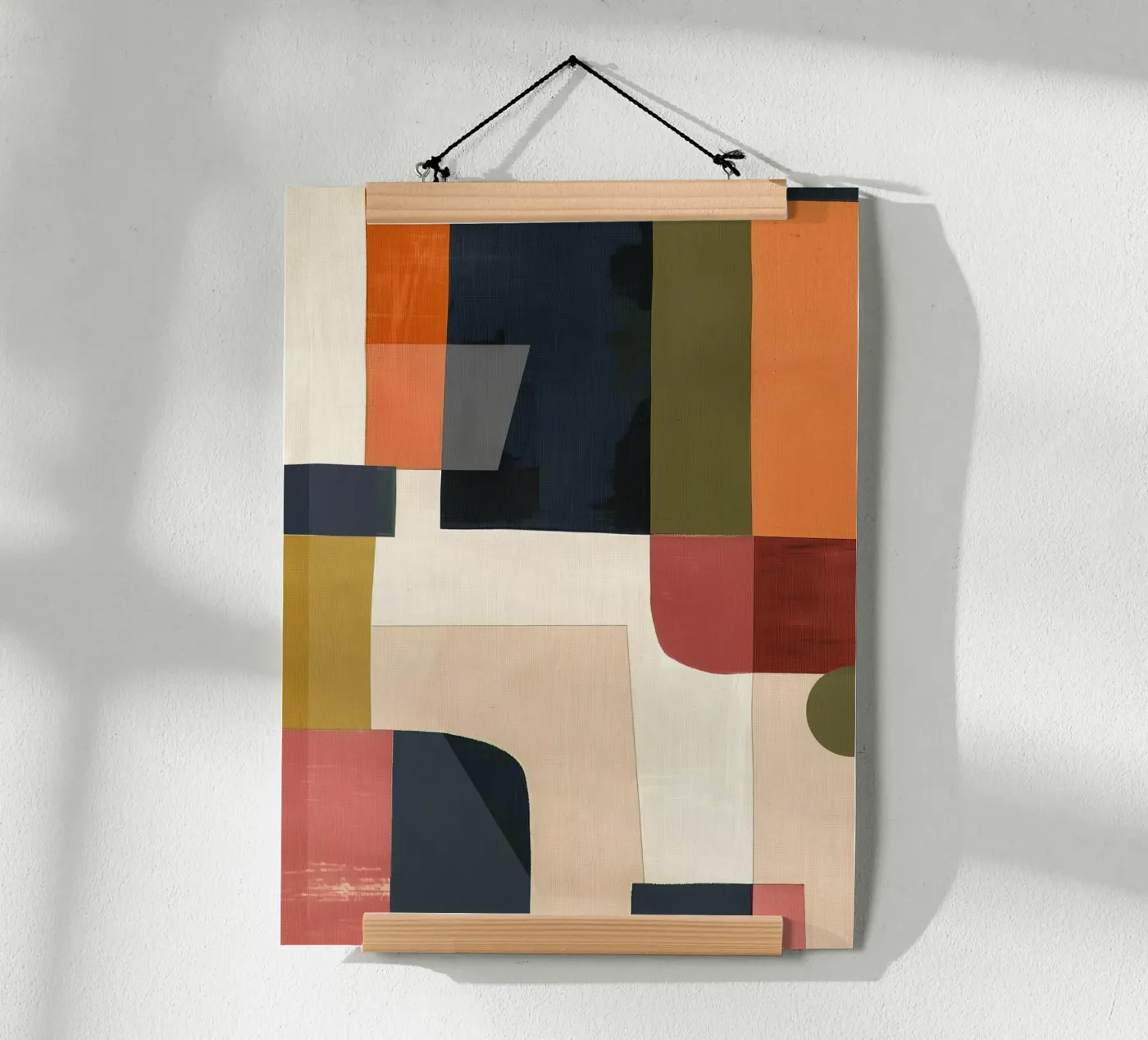 Silent Geometry poster by Nadjaa